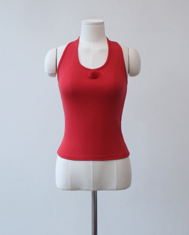 rose halter top