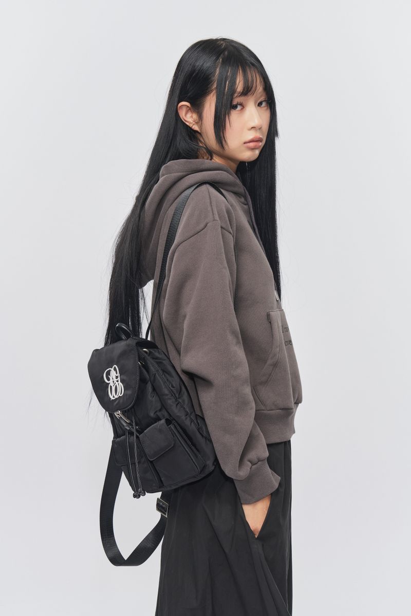RAWmantics（ローマンティックス）の「ロゴポケットミニリュック Black（バッグ）」