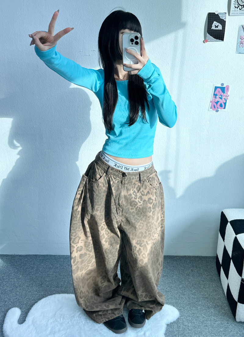 OPEN BACKLESS SEMI-CROP LONG SLEEVE T💙🤍🖤 - 3 COLORS