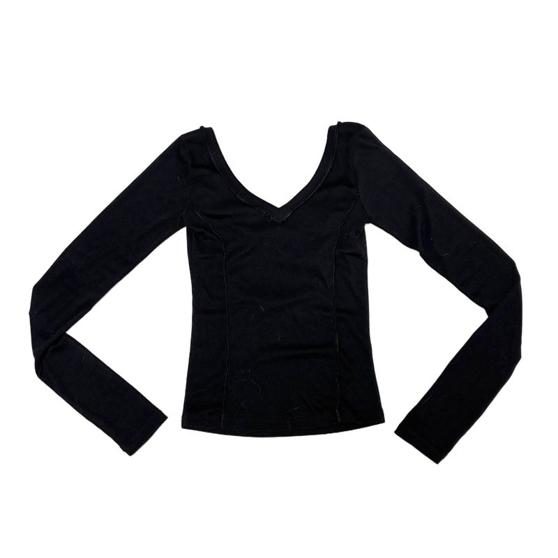 Back strap V neck T