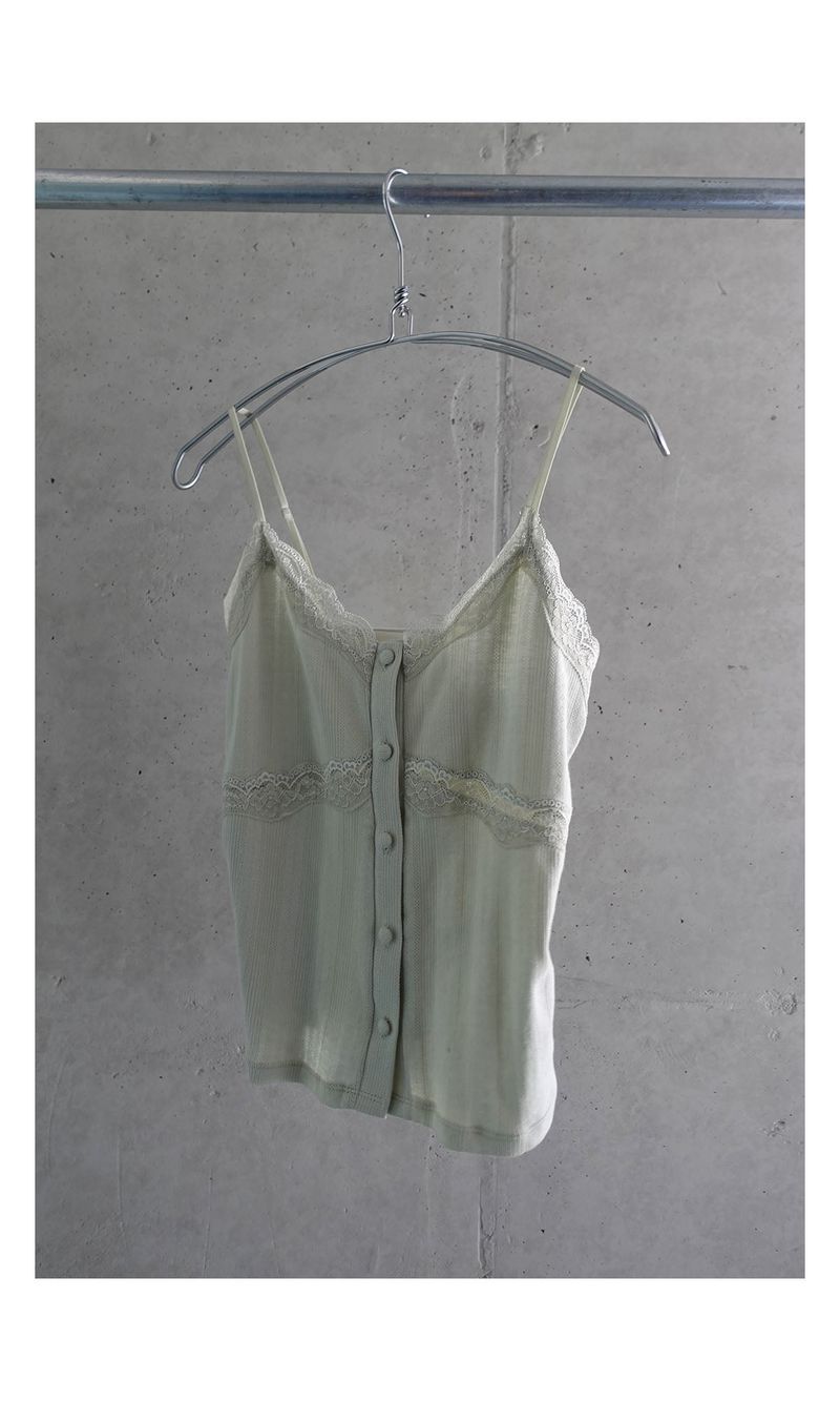 bean lace sleeveless (2C)