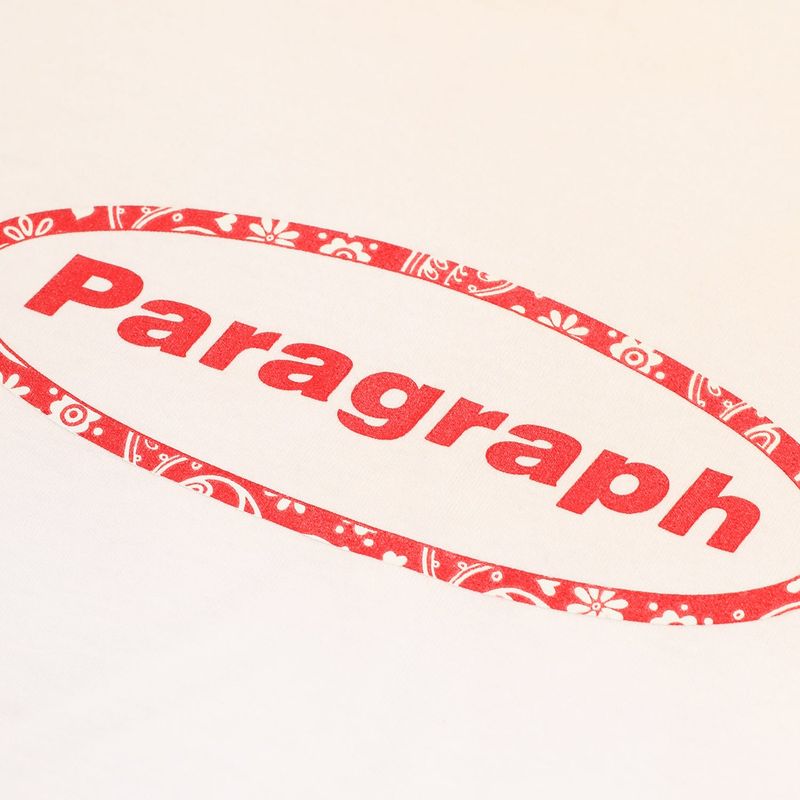 PAISLEY LOGO T SHIRT