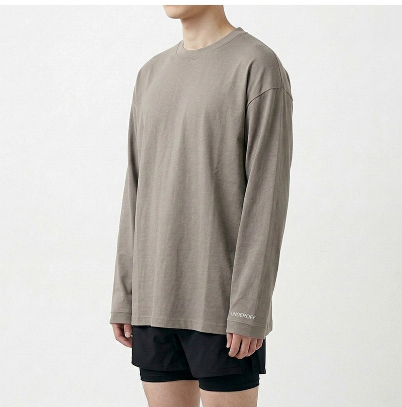 UV Cooling Active T-shirt Beige