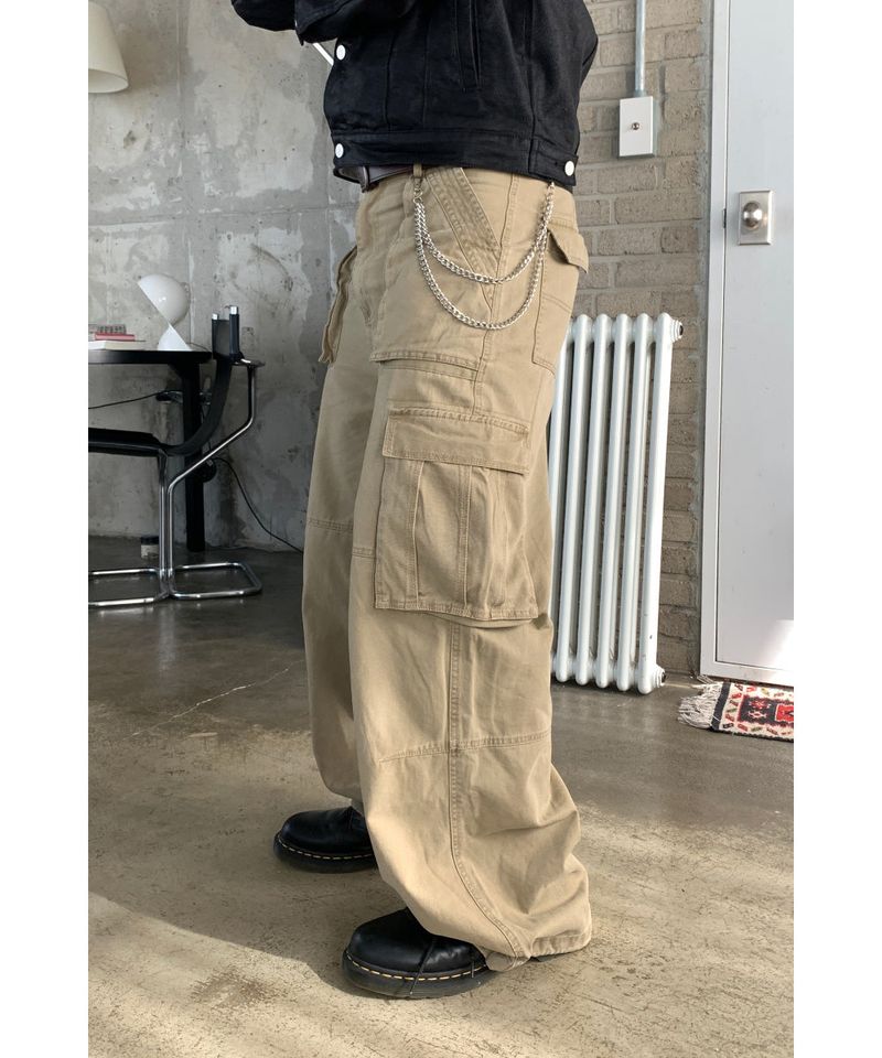 Washing Fatigue Cargo Pants