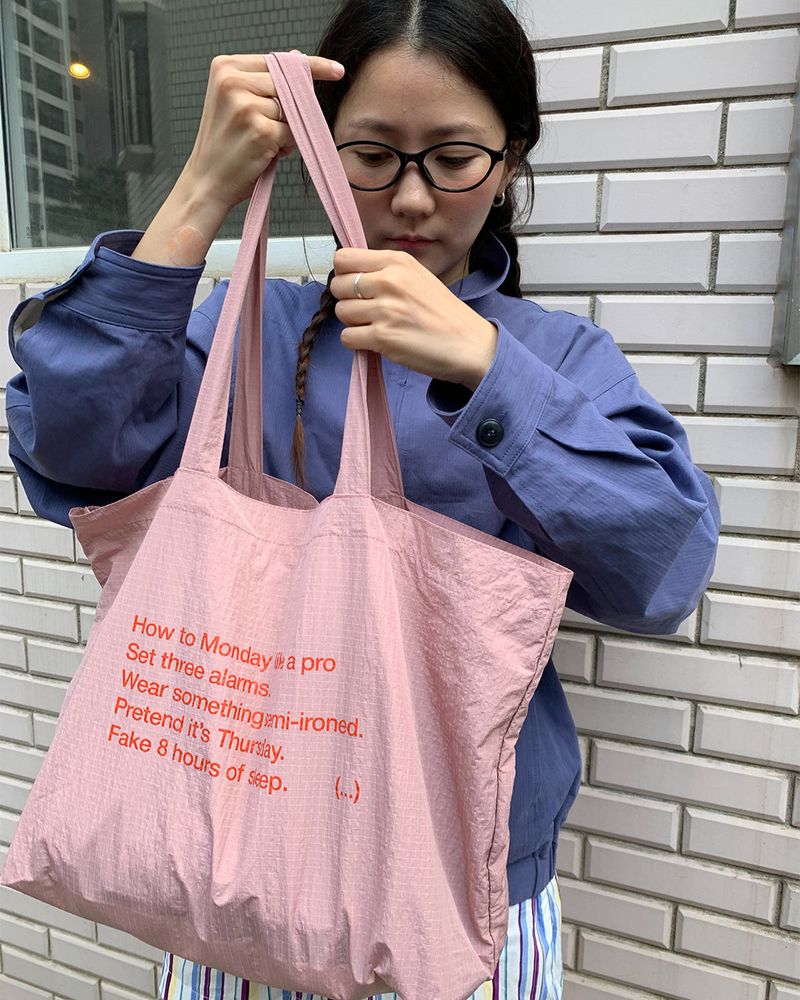 How to Bag (Monday Pink)