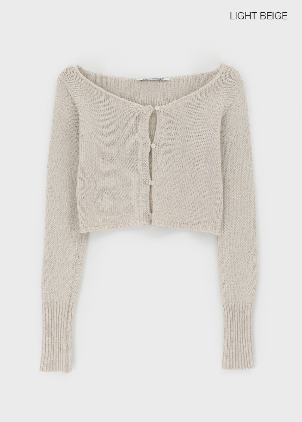 [MADE] Herish Linen Knit Cardigan