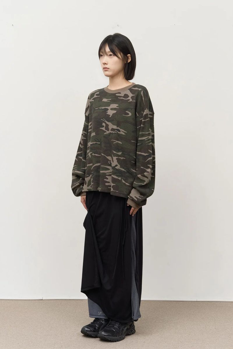 Seen Camo Waffled Longsleeve