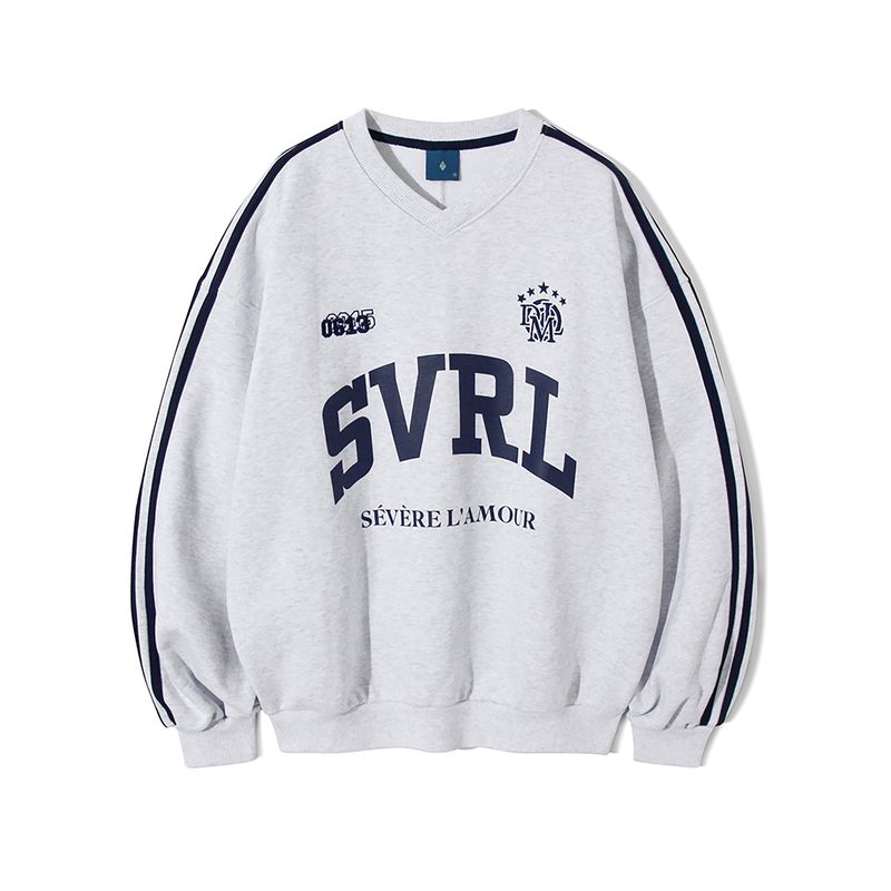 DIAMOND LAYLA（ダイアモンドレイラ）の「SVRL クラブVネックスウェットシャツ（トップス）」