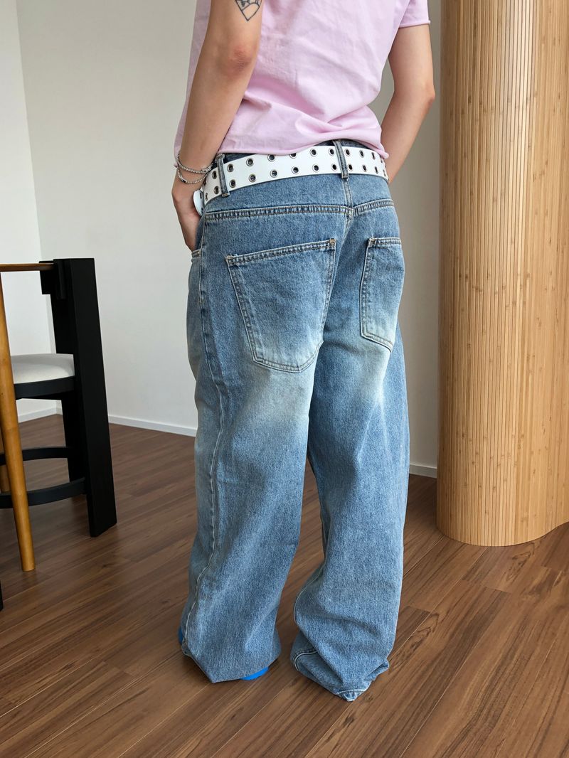 CLASSIC BAGGY DENIM PANTS