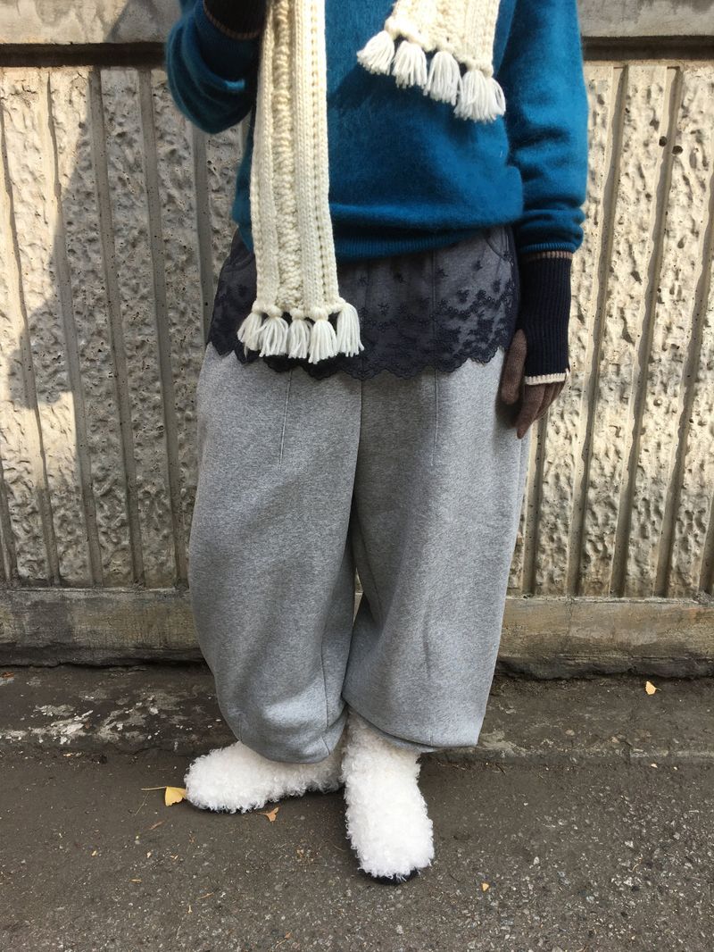 Peach Pintuck Jogger Pants (7color)