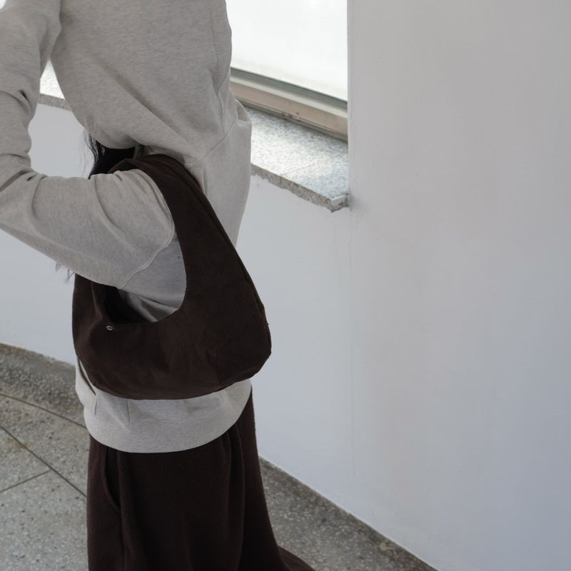 Small baseball bag_brown corduroy
