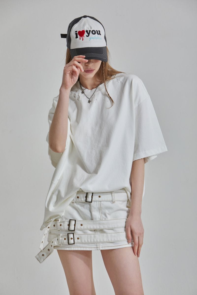 BELT MINI SKIRT