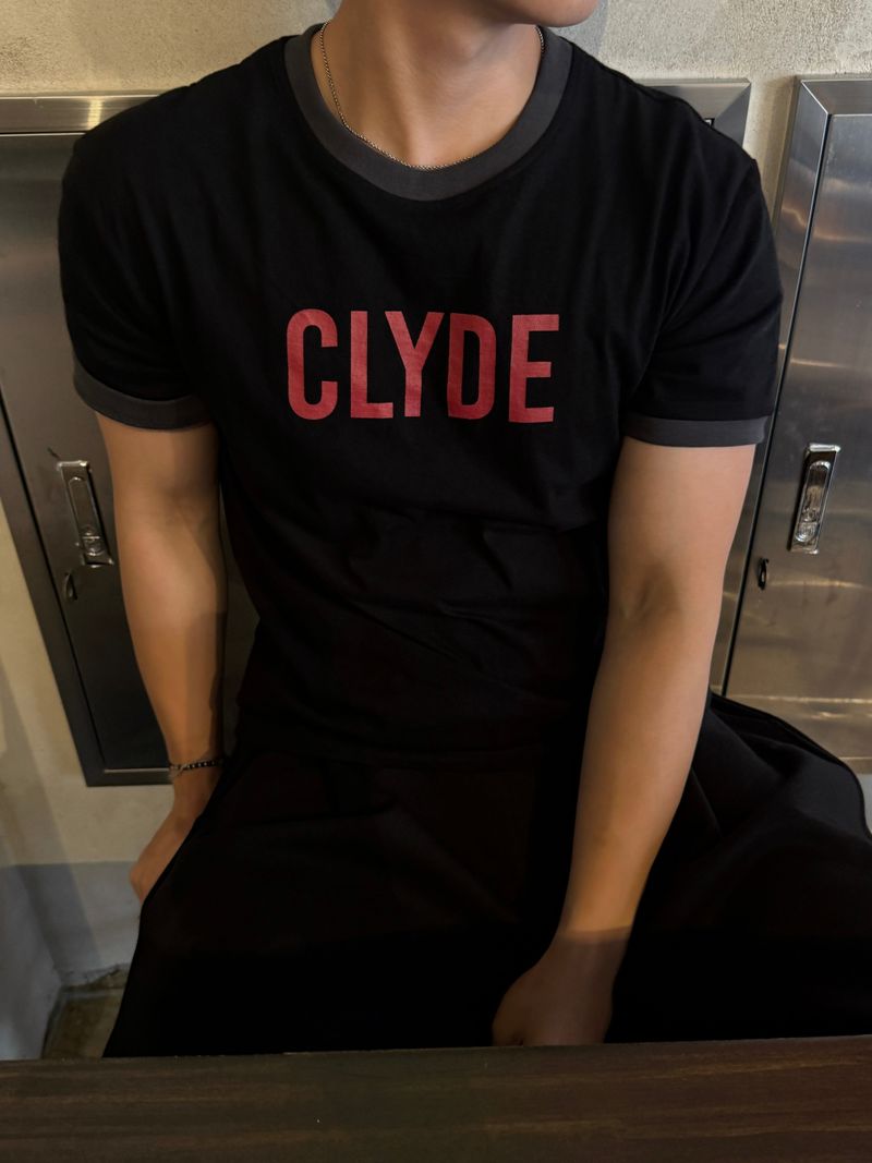 CLYDE muscle ringer short sleeve