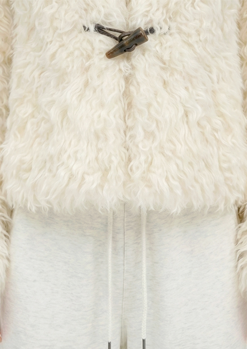 Eve Soft Fur Half-Neck Jacket