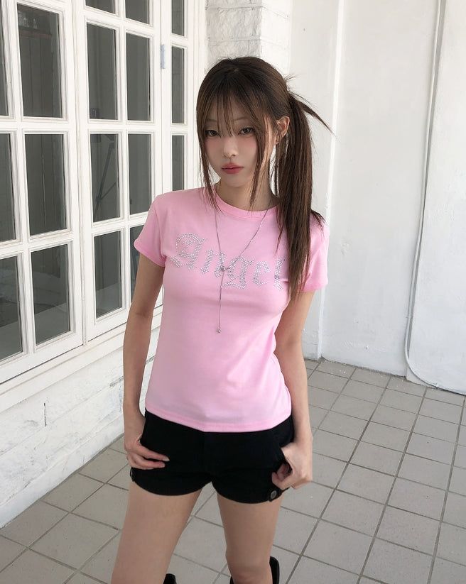 Angel Hotfix Slim Short Sleeve