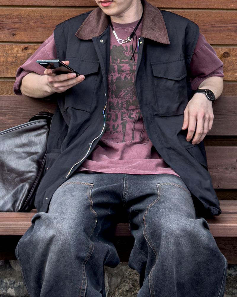 Driven Cotton Vest Work Jacket