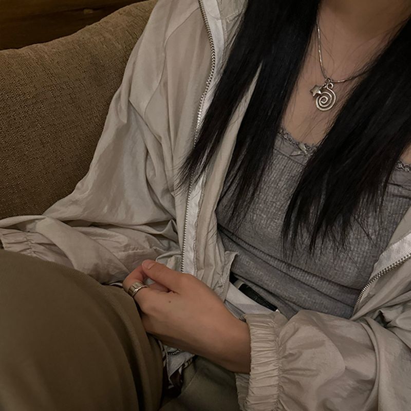 spiral star necklace
