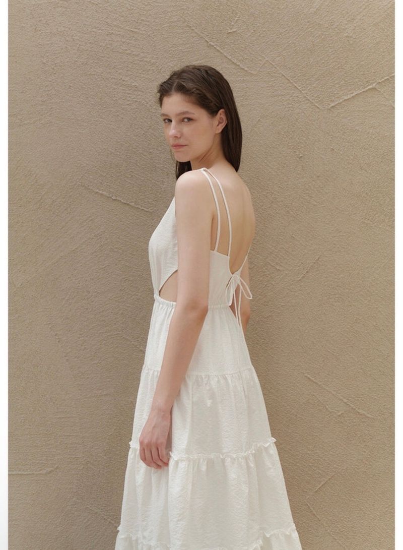 Ette Dress White