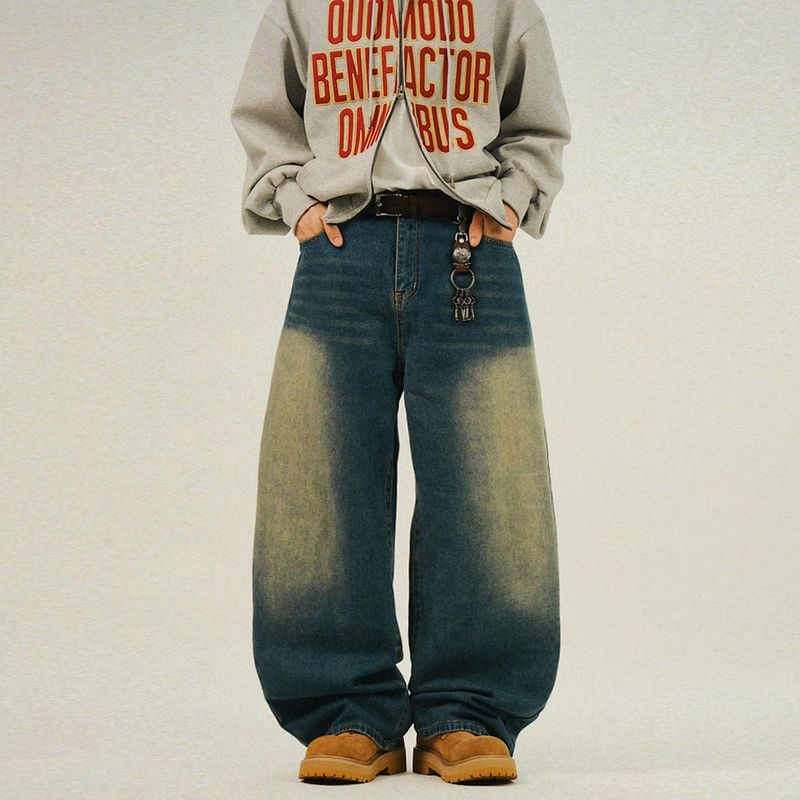 SEMIKAJI（セミカジ）の「NR Wide Banding Denim（Pants）」