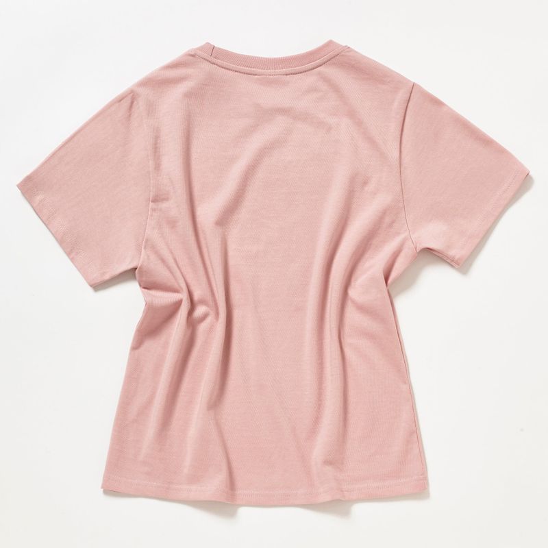 REGULAR FIT SMALL LOGO T-SHIRT_PINK