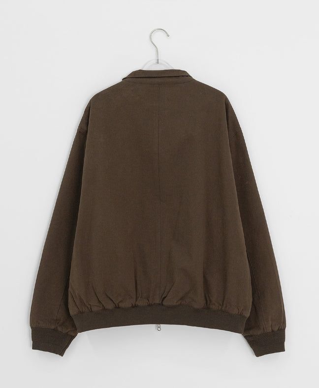 Yusaki Harringtton Button Blouson Jacket