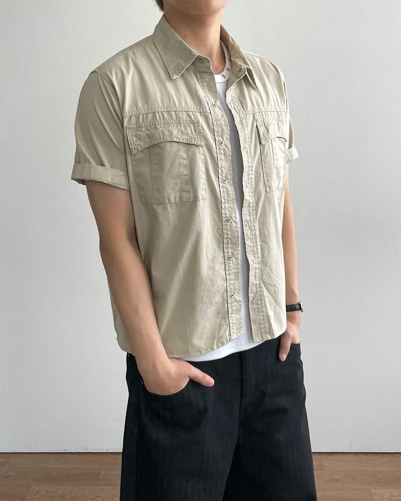 Drif Dyeing Short Sleeve Shirt
