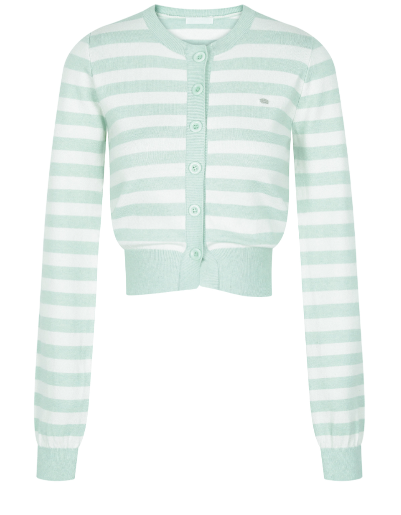 Vintage Stripe Knit Cardi