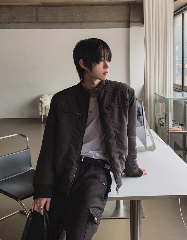 2PLAN(ツープラン)の「ルカ バイカー オズ パディング ジャケット(ジャケット/アウター)」