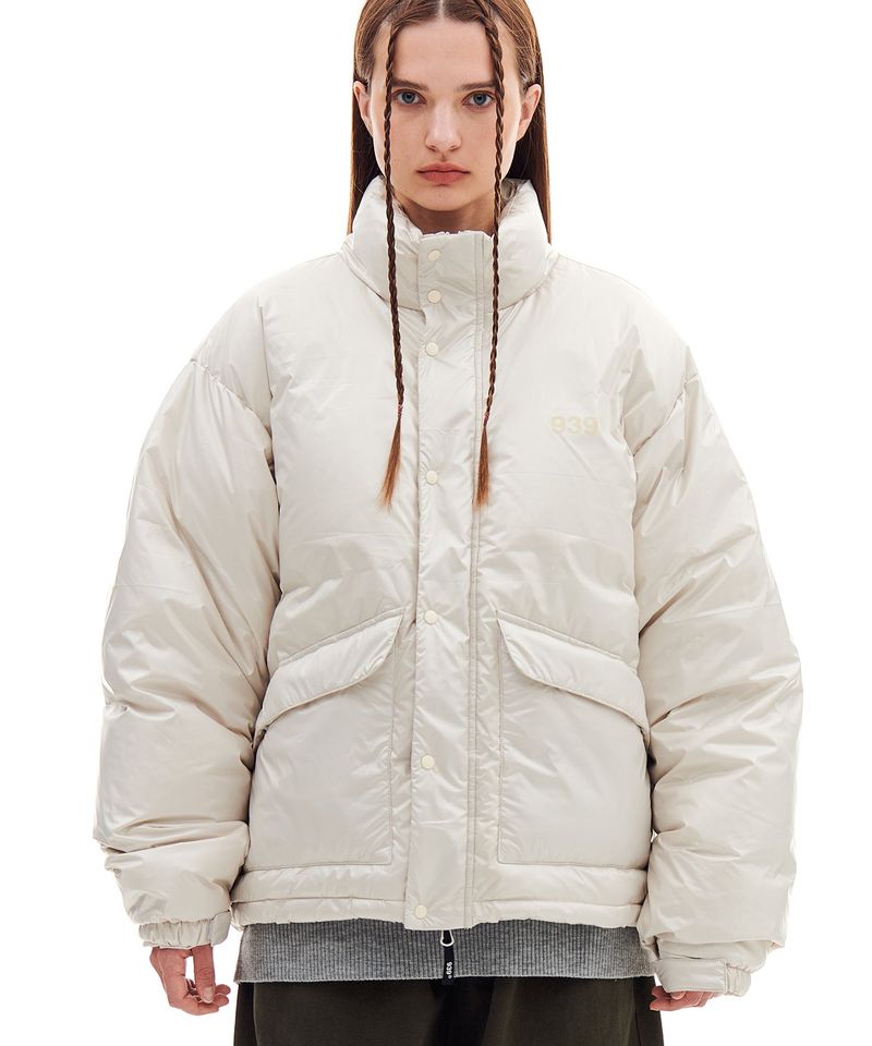 ARCHIVE BOLD(アーカイブボールド)の「939 PUFFER DOWN JACKET (IVORY)(Jackets/Outerwear)」