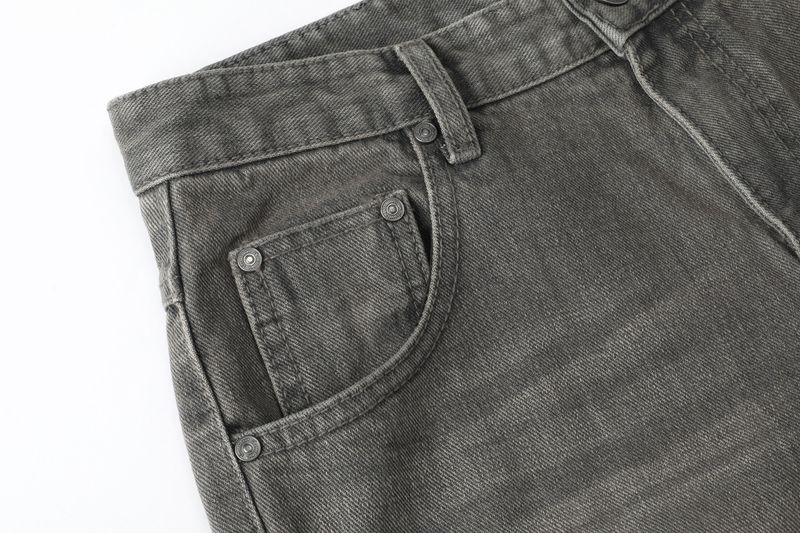 Ash pocket cargo jeans
