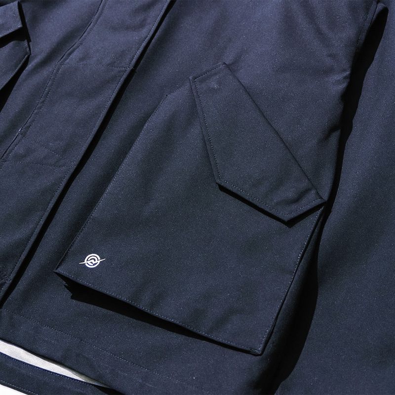 3 Layer Hard Shell Short-Jacket - NAVY