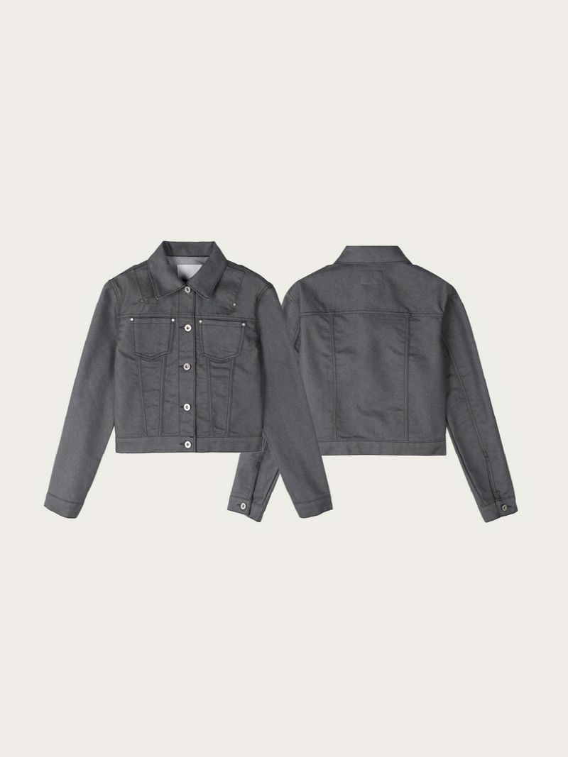 (W) Steel Denim Jacket