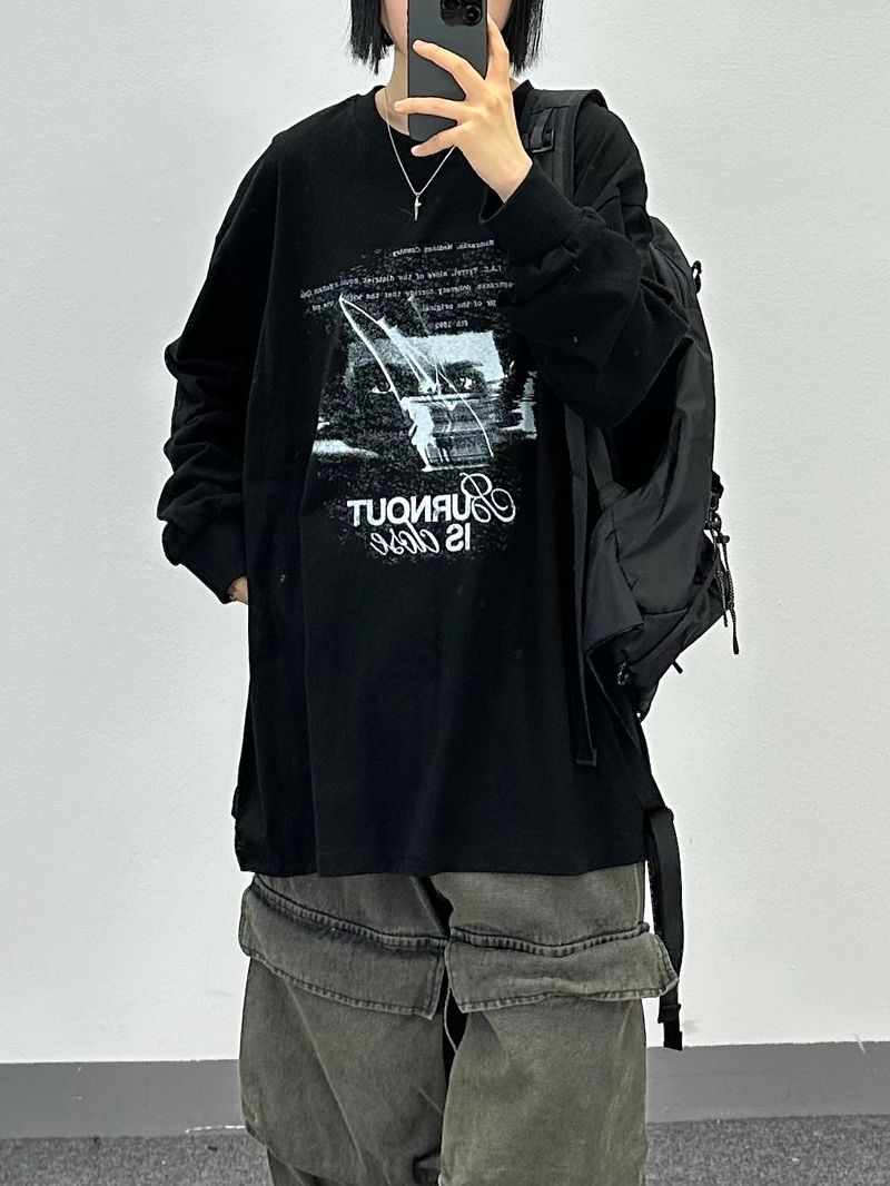 run-out long-sleeve