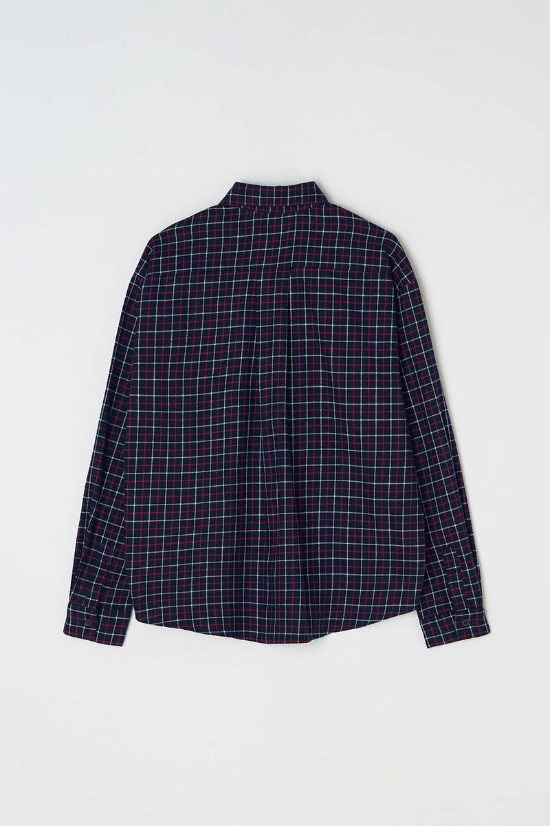 Bein check shirt_navy