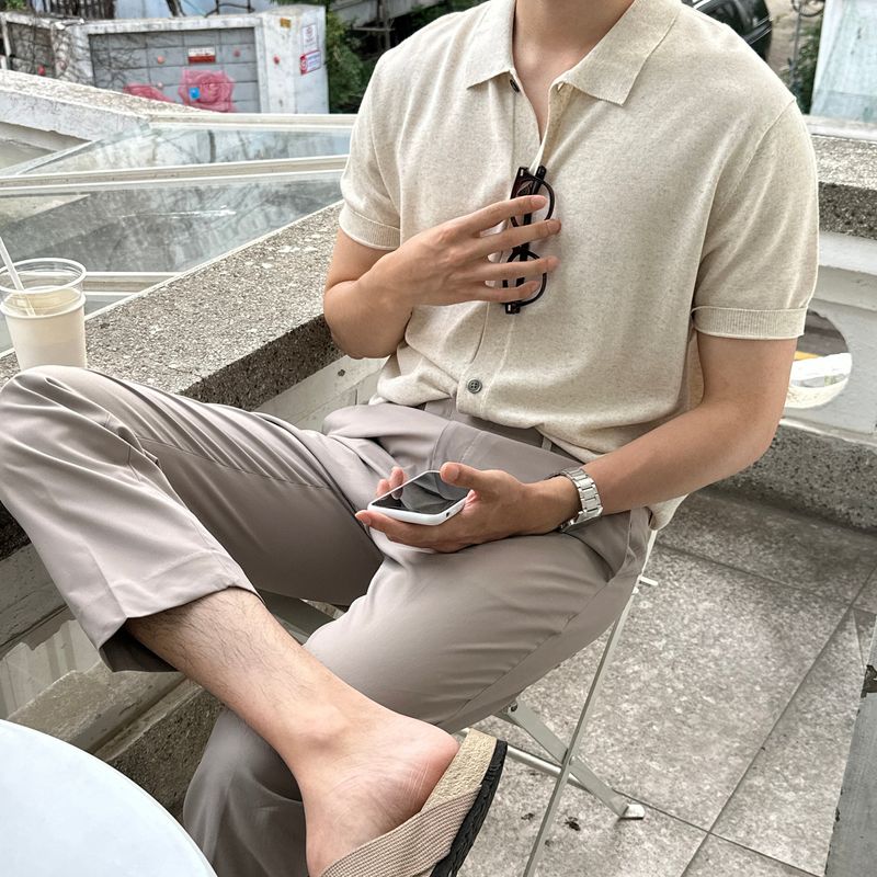 First Air Cool Caprants Slim Slacks (8 colors)