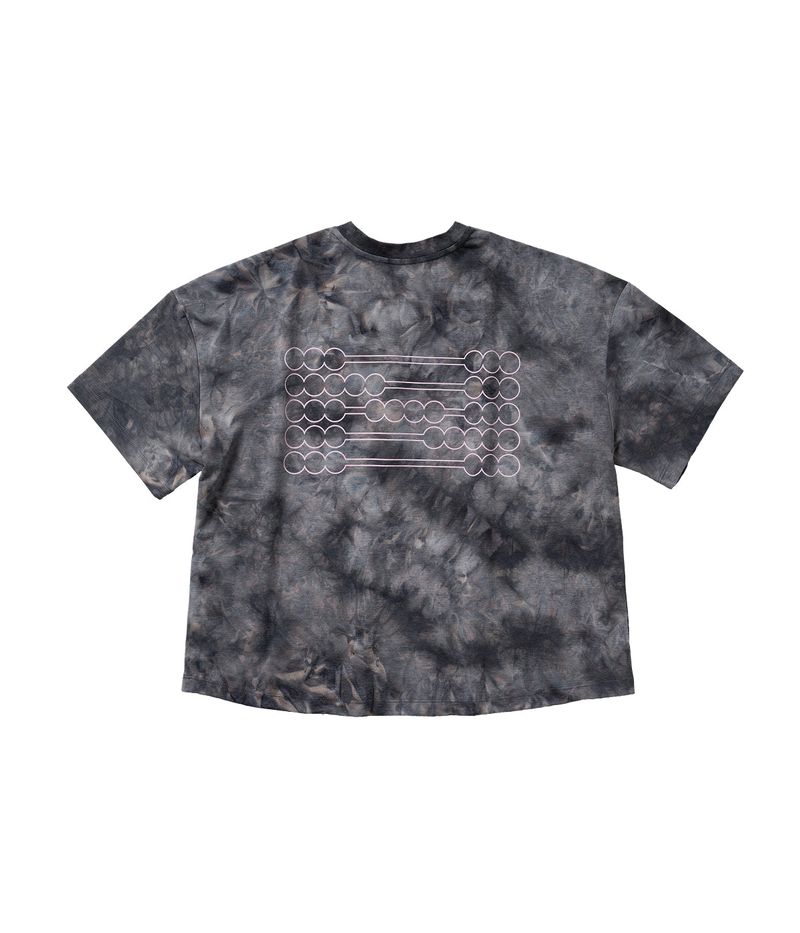 (W) Sorona Marble Dot Symbol Crop T-Shirt (Aurora)