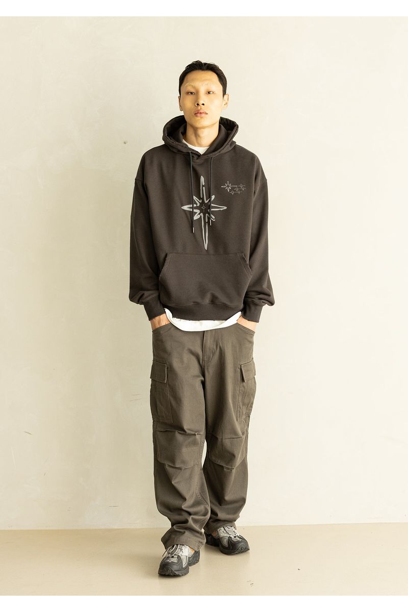 STARLIGHT DESTROYED HOODIE MFHHD002-DG