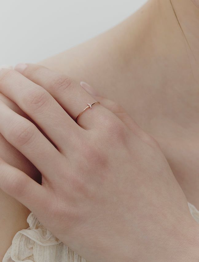 hyeres lor（イエール・ロール）の「26SS★ Truly Essence 14K Merry Link Ring（Accessories）」