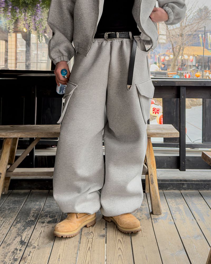 Neo Bonded Cargo Belt Sweat Pants