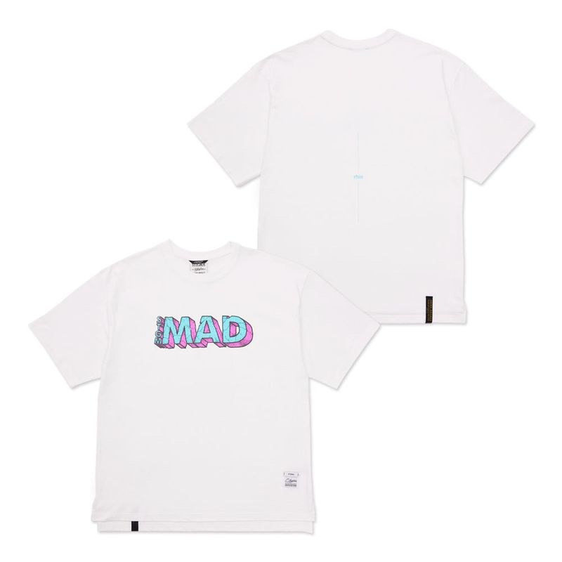 STIGMA(スティグマ)の「Mad Oversized Short Sleeves T-Shirts Black / White melange / white(Tops)」