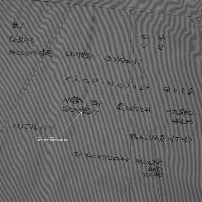 “MA-Z3” Mode Architekt Embroidered Shirt