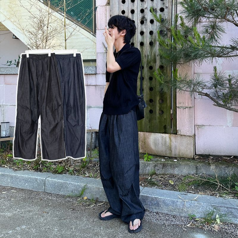 SCENERITY（シナリティ）の「Flee balloon denim pants（Pants）」