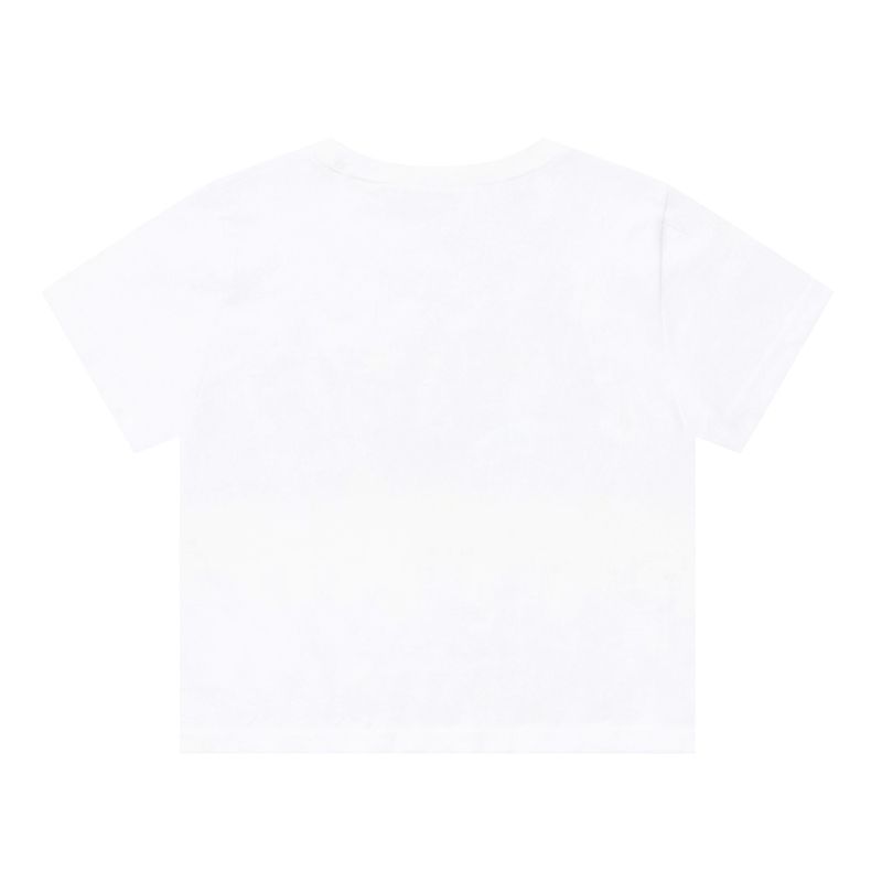 Cat Save The World Foot pad half T (White)