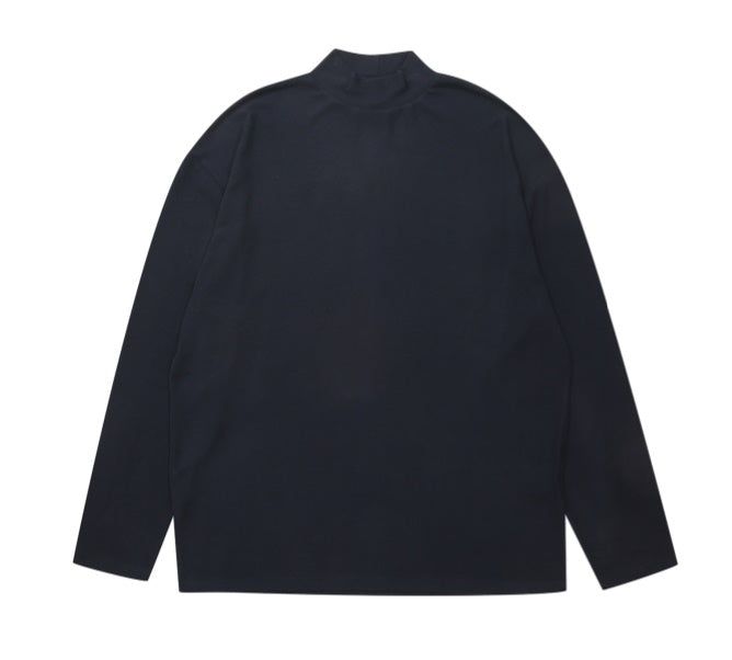 Basic Hlaf Tutleneck knit t-shirt_11color