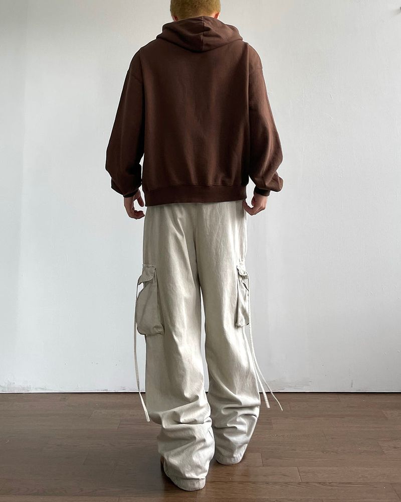 Rope Washing Cargo Pants