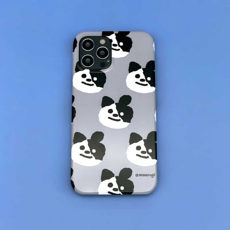 moorugi(モールジ)の「Darky pattern Bumper Case(Hats)」