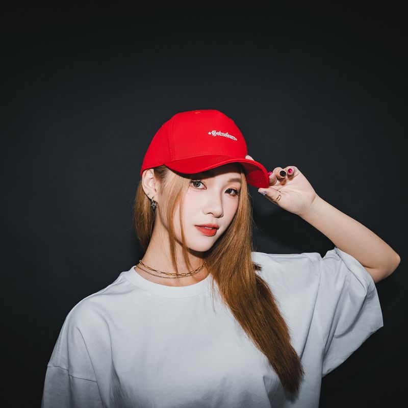 MINI LOGO-EMBROIDERED DAD CAP