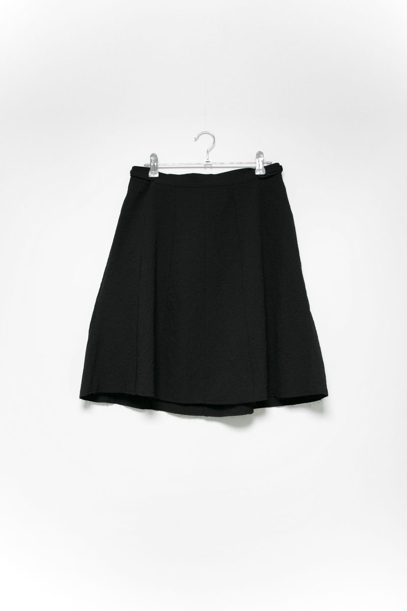 embo button midi skirt(3colors)