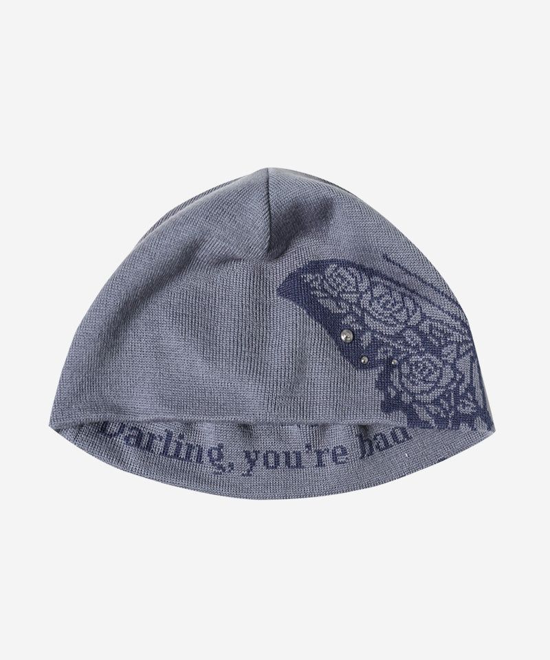 ROSE BUTTERFLY BEANIE #SKYBLUE