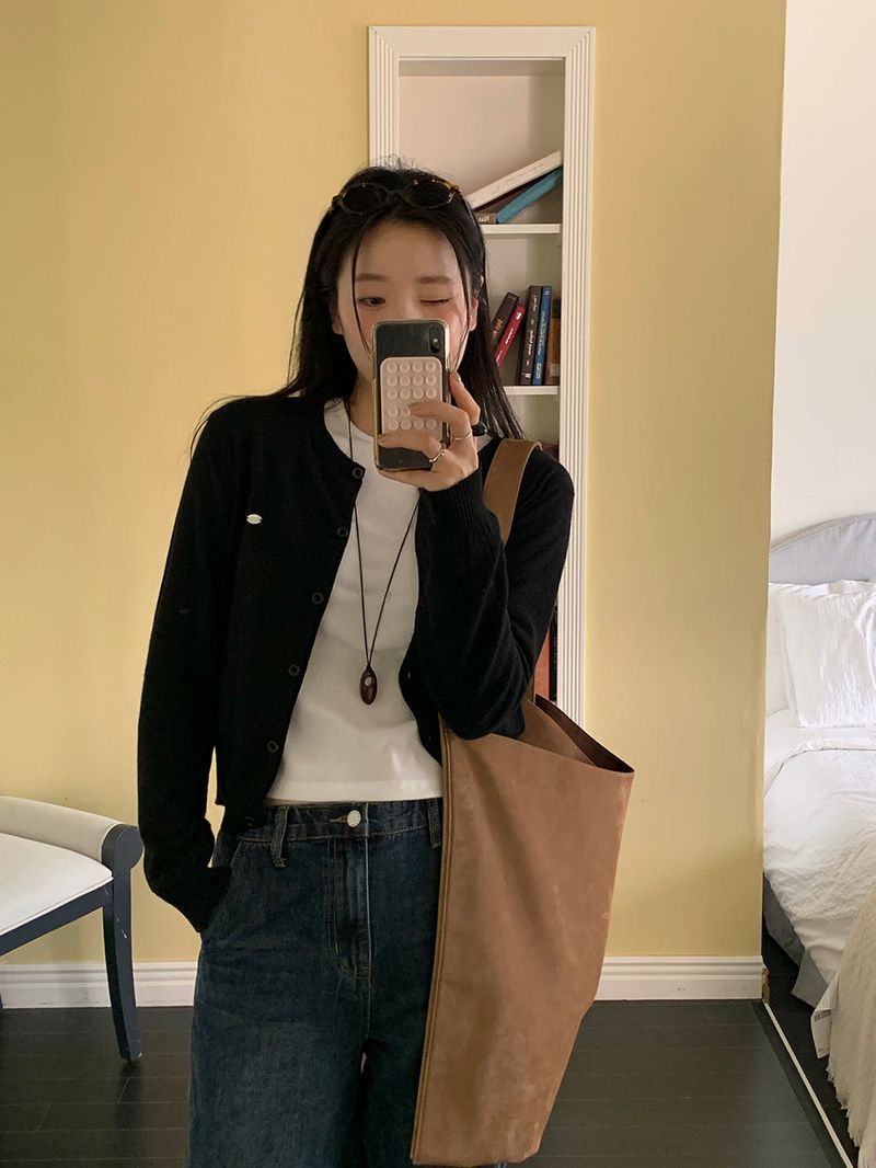 [MADE] MIETTE CASHMERE ROUND CARDIGAN